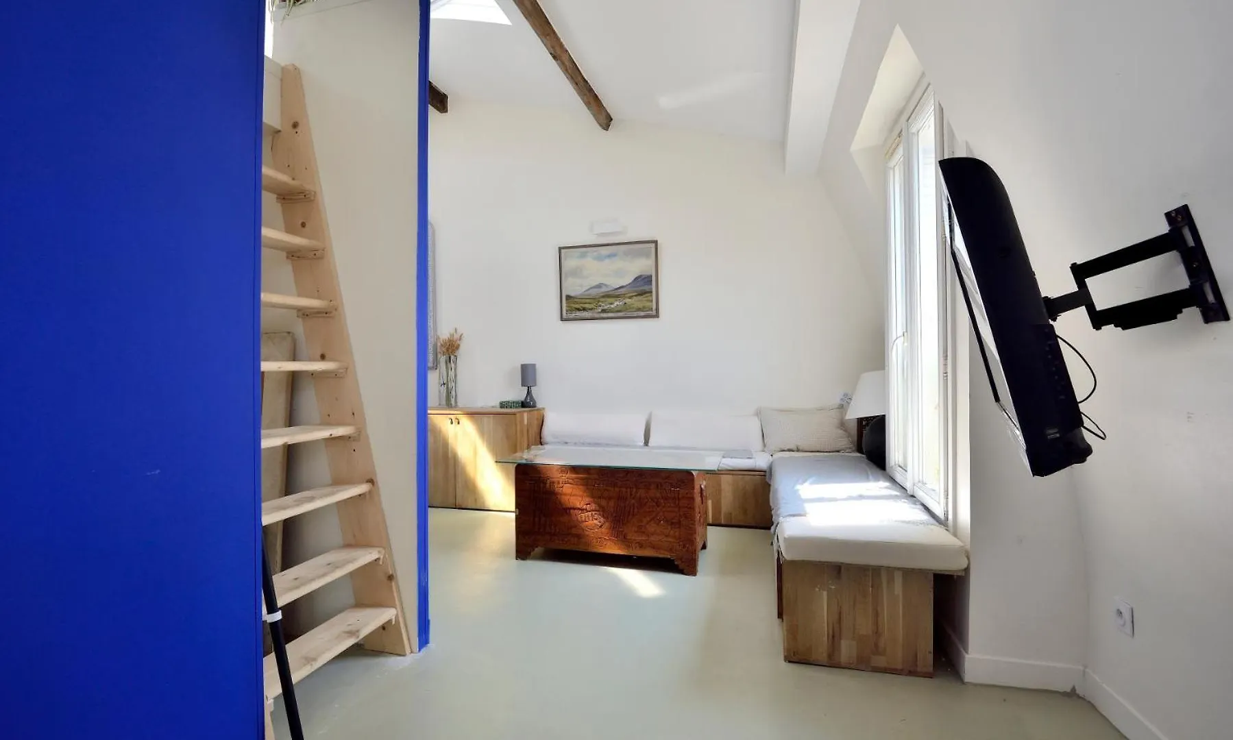 Stylish Attic Conversion Paris