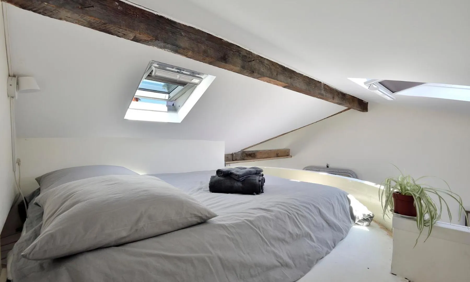 Stylish Attic Conversion Paris Apartment